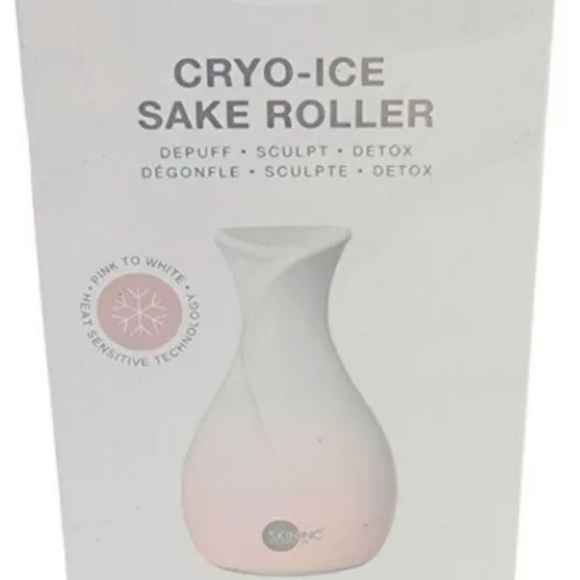 Skin Inc Cryo-Ice Sake Roller. Depuff, Sculpt, Detox Skin Facial Roller - Picture 3 of 8